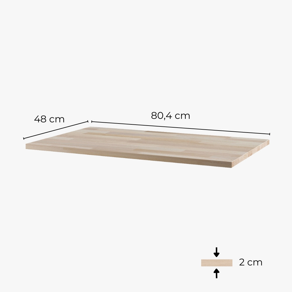 IKEA Malm Holzplatte für 80 cm breite Kommode