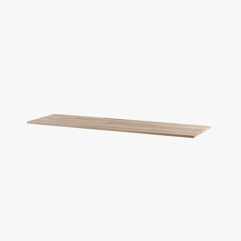 Holzplatte für Ikea Malm Kommode aus geölter Buche