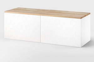 Holzplatte für Besta Regal von Ikea