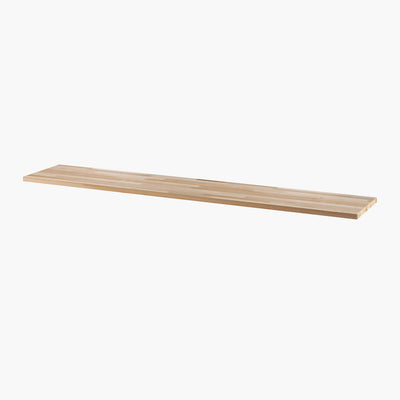 Holzplatte geölt und in Buche für Ikea Bissa Regal