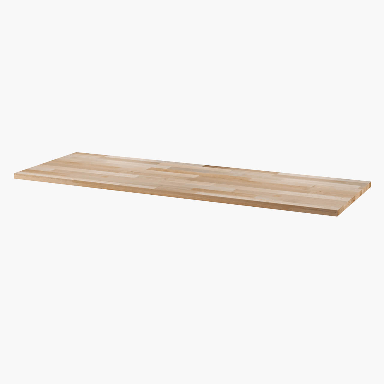 Holzplatte in Buche und geölt für Ikea Besta Schrank zur Auflage