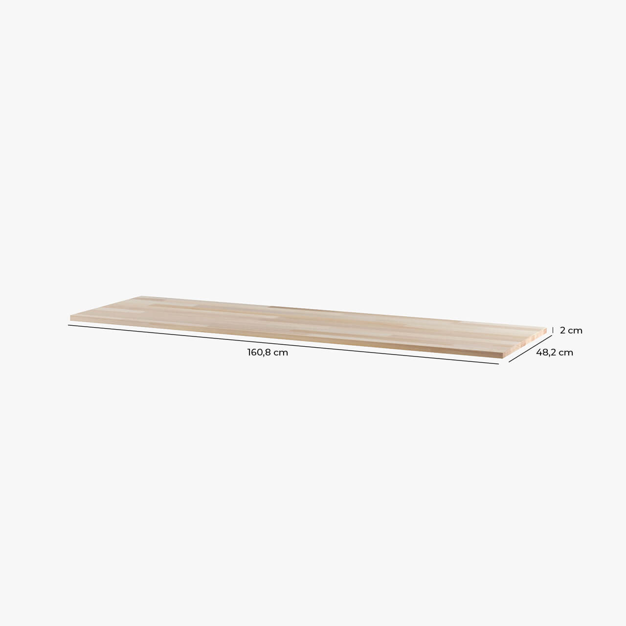 Maße der Holzplatte Ikea Malm Kommode mit 6 Schublade
