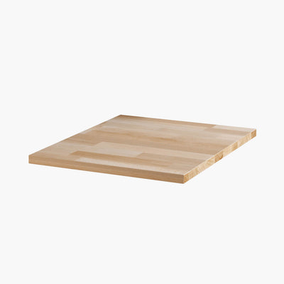 Geölte Holzplatte passgenau für den Malm Nachttisch von Ikea