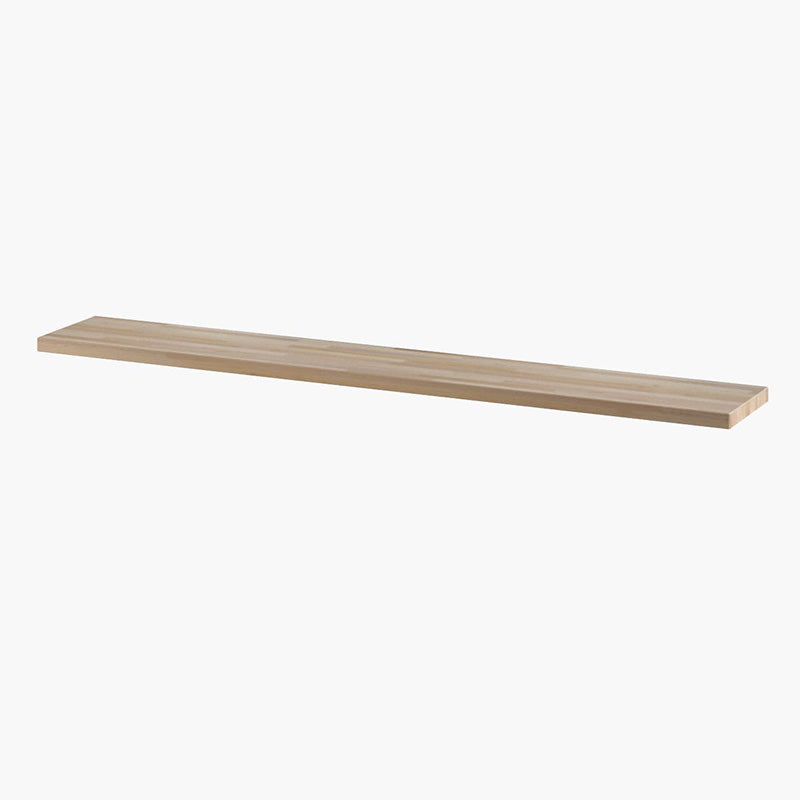 Holzplatte aus Buche passgenau für 2 Ikea Trones Schuhschränke