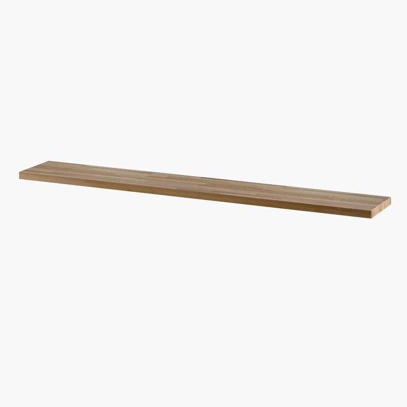 Holzplatte für 2 Ikea Trones Schuhschränke geölt